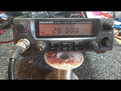 Dragon SS485 10 metre 25w Am FM SSB Dynamo Transceiver.. - YouTube