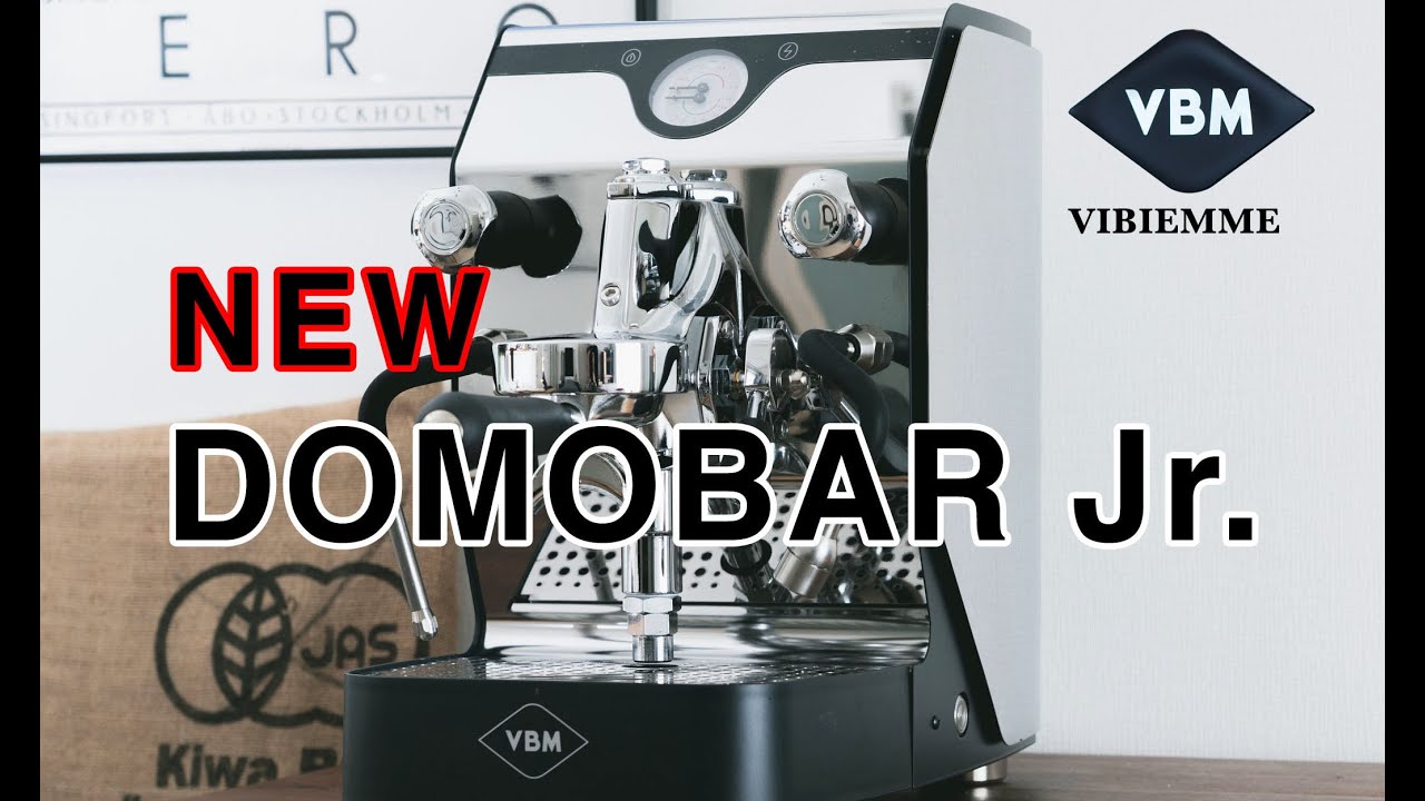 VBM NEW DOMOBAR Jr. /ANALOG [INOX] ビビエンメ エスプレッソマシン