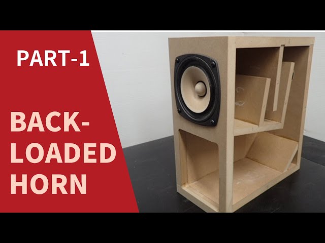 バックロードホーンの作製 [PART-1] - YouTube