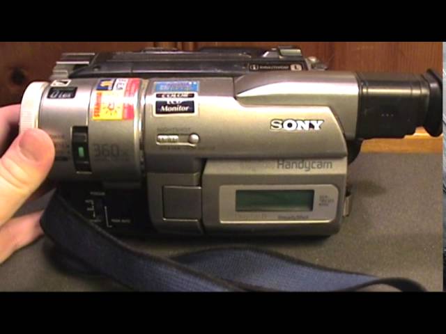 Sony DCR-TRV103 Review, Demonstation & Test - YouTube