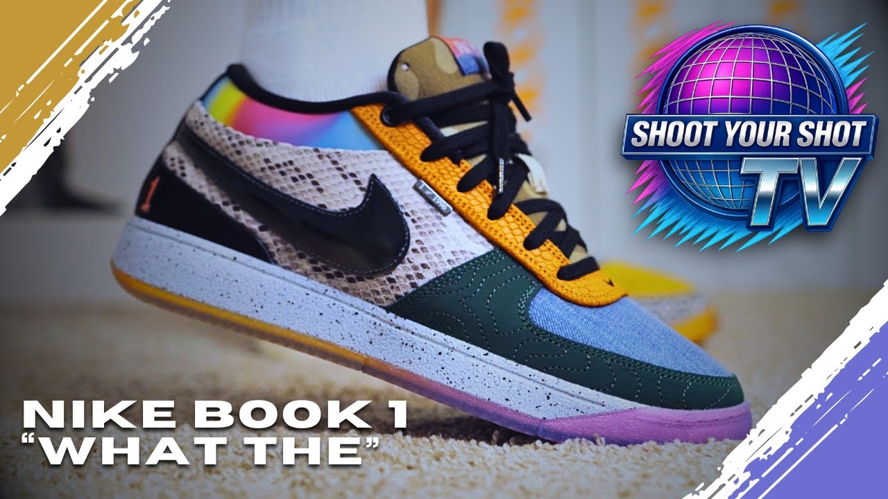Nike Book 1 “What The” early look and review! - YouTube