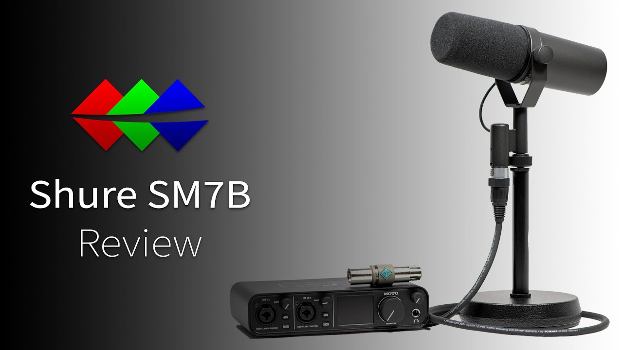 Shure SM7B - Review (with Fethead & Motu M2) - YouTube