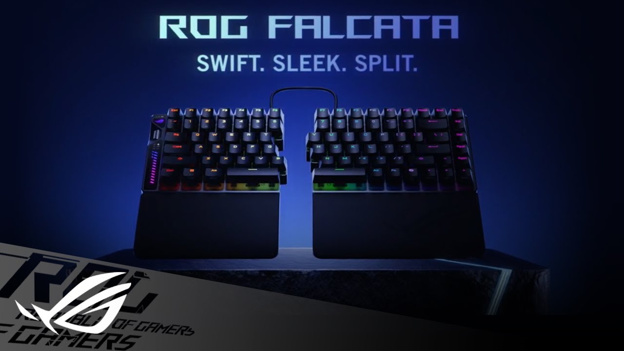 全乗せ!? 高級ゲーミングキーボード「ROG Falcata Gaming Keyboard