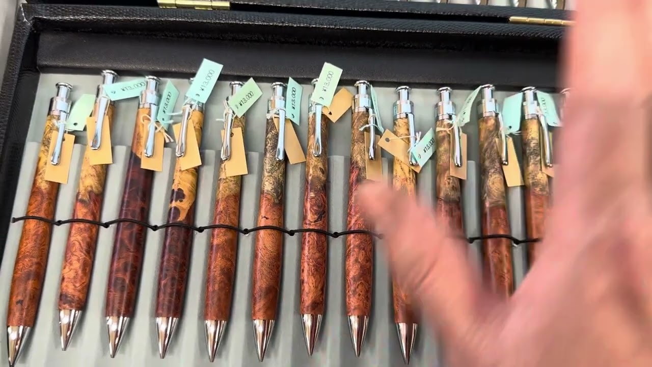 新宿個展 作品紹介 ペンシル楔 その10 真鍮パイプ - YouTube