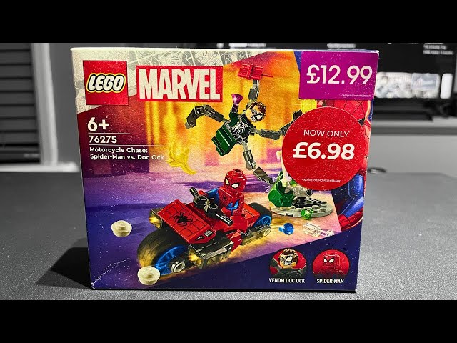 Lego 76275 Spider-Man vs. Venomised Doc Ock Motorcycle Chase