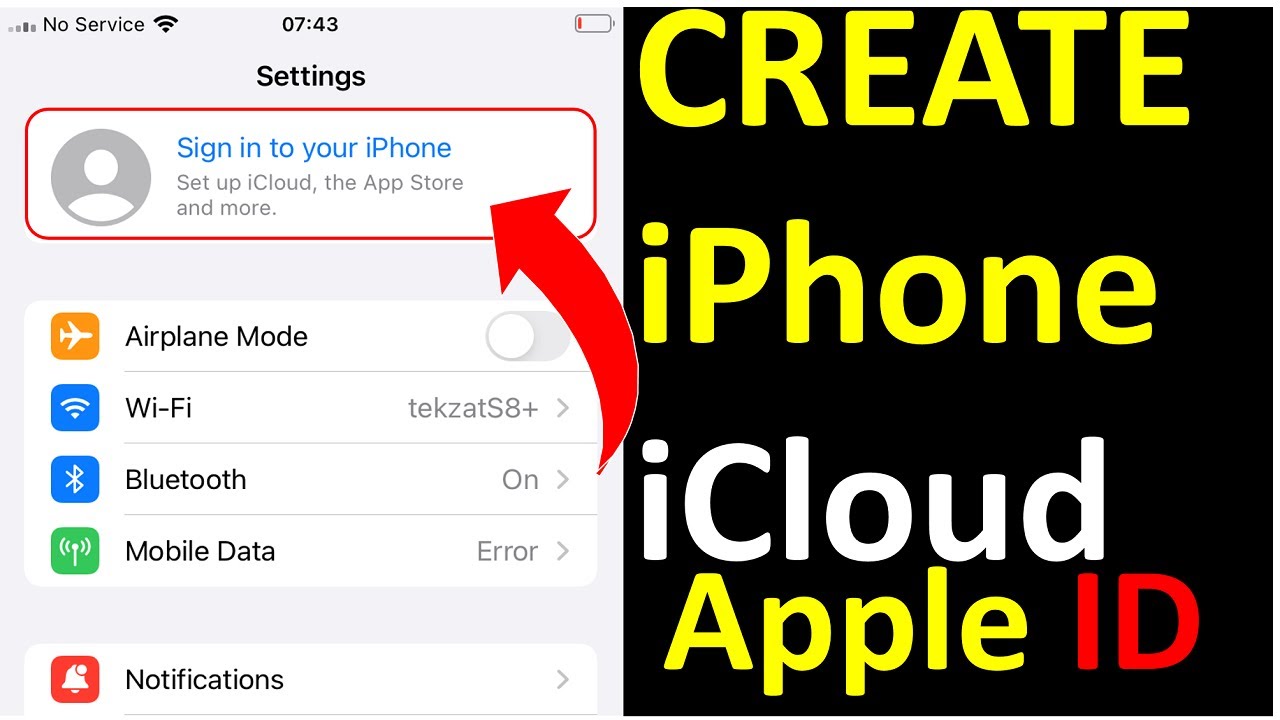 How to create a new Apple ID on your iPhone X, XS, 8, 7, 6[Step-by
