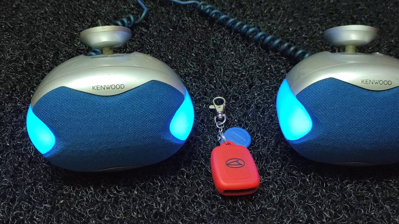 Kenwood satellite speaker KSC-S1 - YouTube