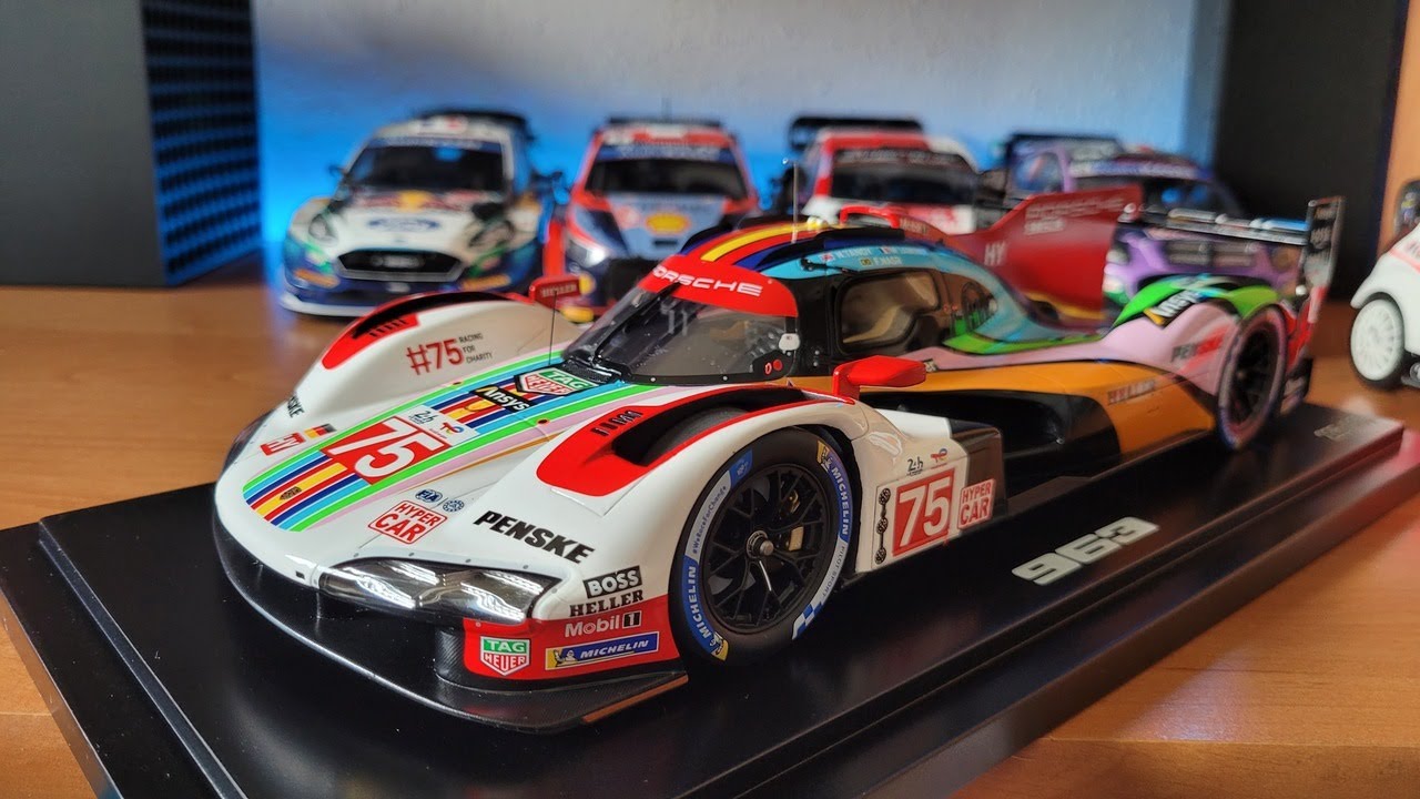 Porsche 963 24H Le Mans 2023 1:18 Spark - YouTube