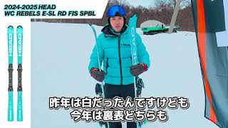 HEAD（ヘッド） スキー板 メンズ レディース 2025 WCR e-SL Rebel FIS
