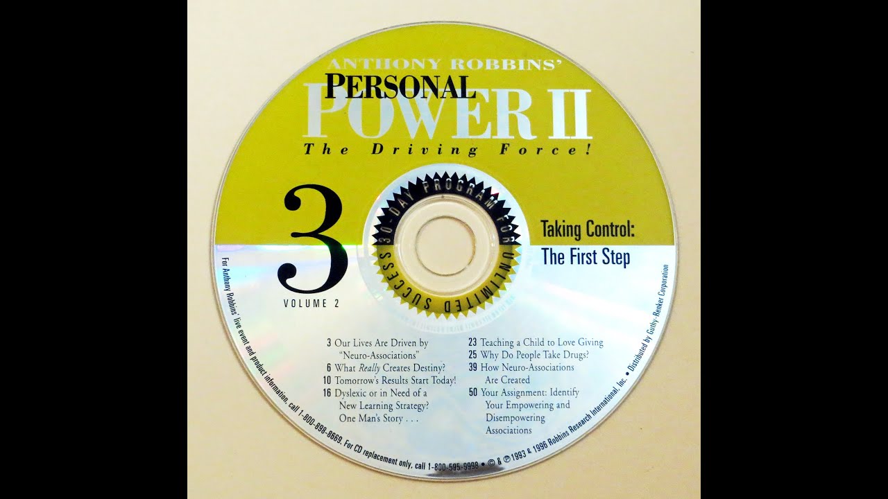 Tony Robbins - Taking Control: The First Step (