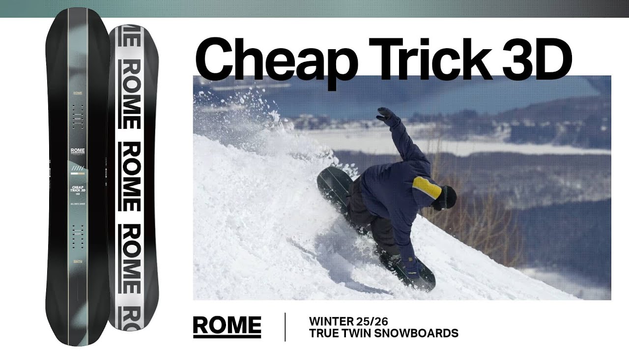 2026 ROME ニューモデル紹介 【 CHEAP TRICK 3D 】チープトリック 3D