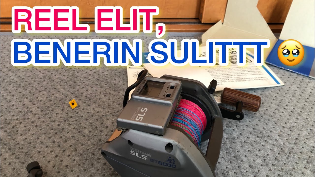 REEL SHIMANO DIGITANA SLS GT6000🇯🇵#fishing #mancing #reelpancing