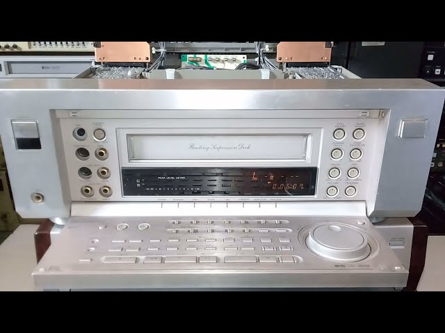 MITSUBISHI HV-V7000 PREMIUM VINTAGE S-VHS VCR - YouTube