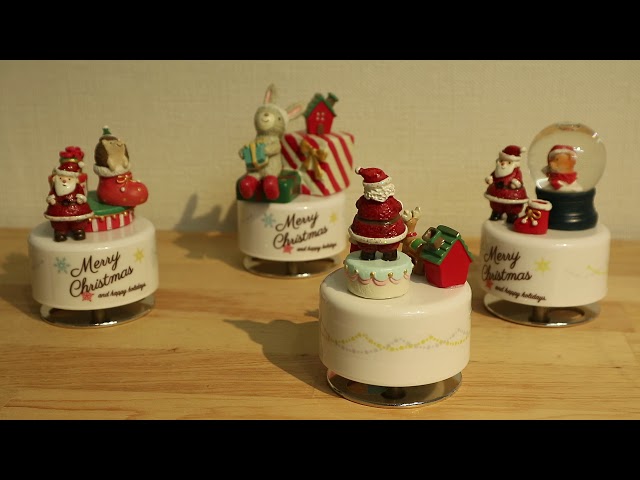 スイートクリスマスオルゴール・A・サンタとトナカイ(既製品） - YouTube