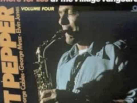 Art Pepper at the Village Vanguard - More Fore Les - YouTube