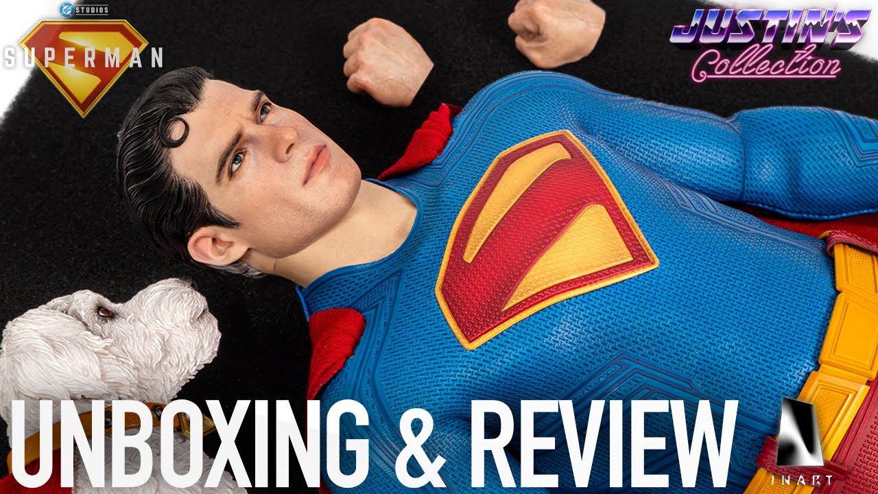 INART Superman & Krypto 1/6 Scale Figure Unboxing & Review - YouTube