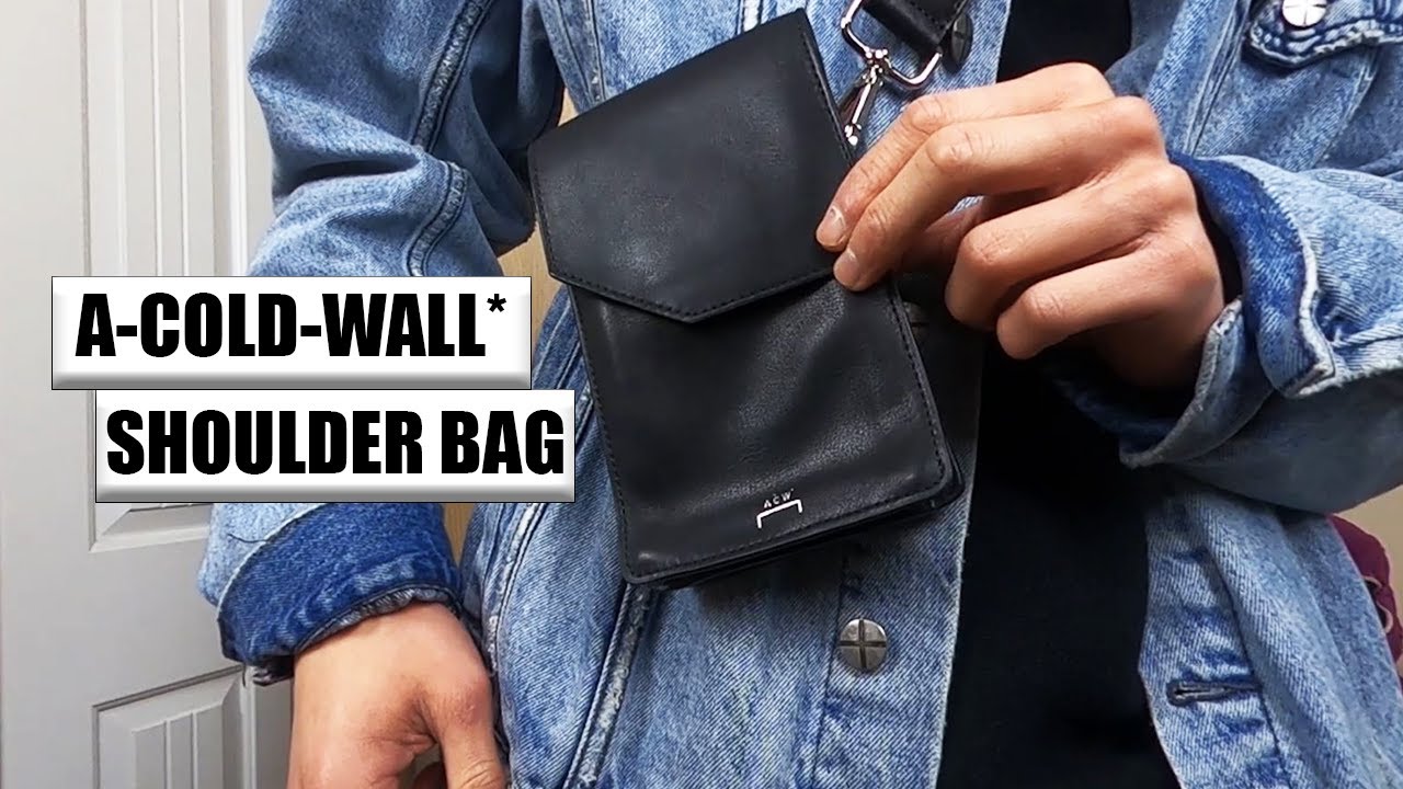 A COLD WALL SHOULDER BAG REVIEW - YouTube