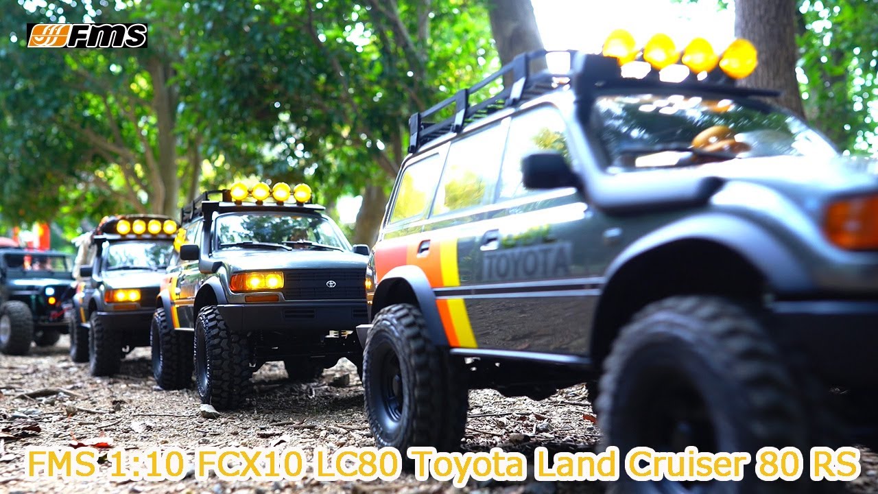 FMS 1:10 FCX10 LC80 Toyota Land Cruiser 80 RS ランクル80/ 1/10