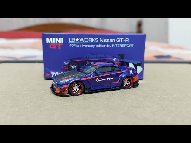 MINI GT 1/64 Diecast - LB WORKS Nissan GT-R (R35) 40th Anniversary
