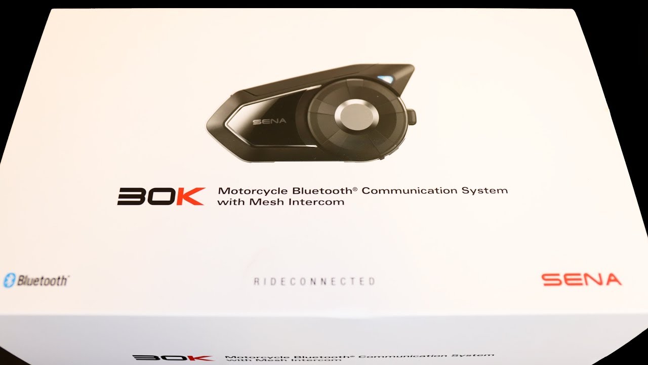 最強 インカム SENA 30K 開封からアプリ接続 - YouTube