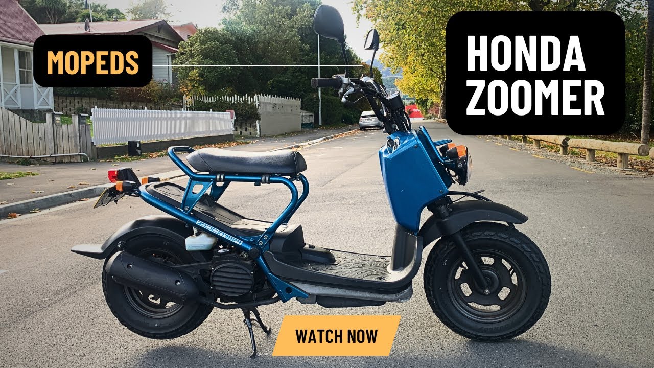 2004 Honda Zoomer NPS50 Blue - YouTube