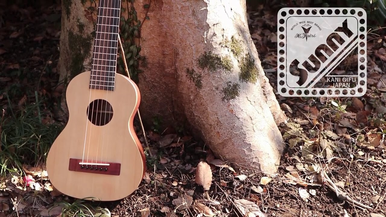 Kヤイリ ミニ・ギター「SUNNY」 -サニー- - YouTube