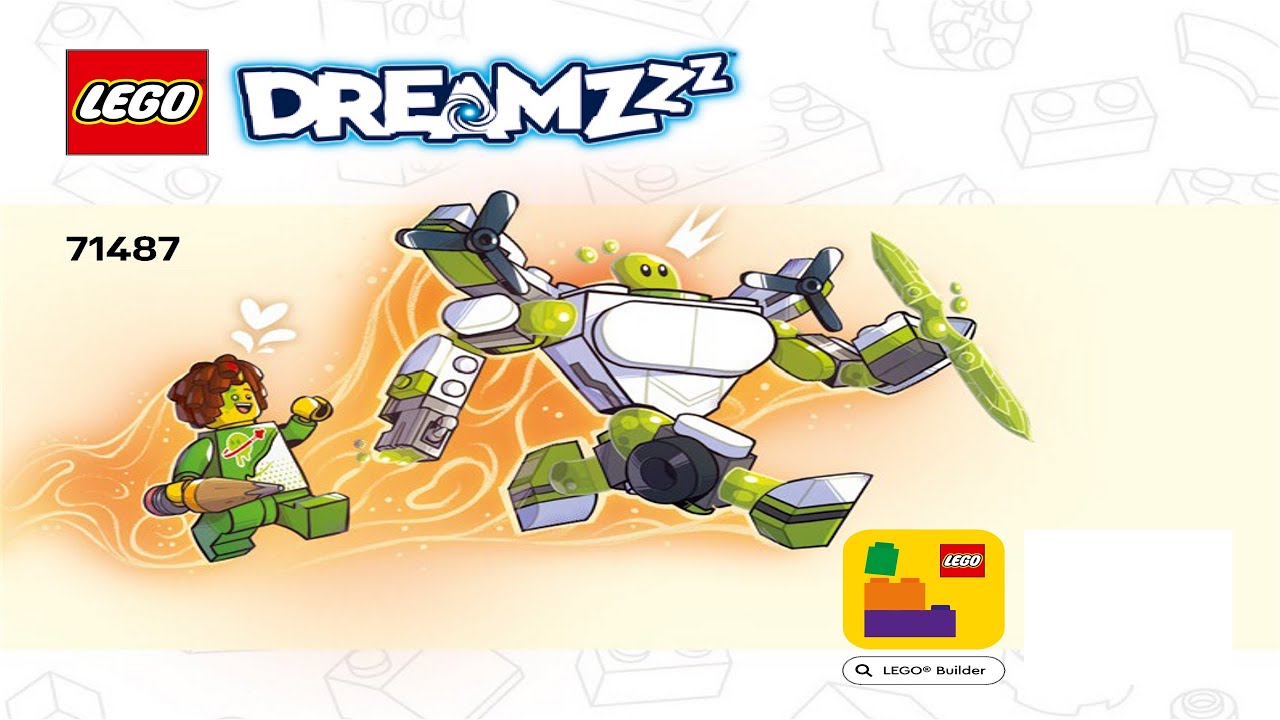 ✨ LEGO instructions ✨ DREAMZzz ✨ 71487 ✨ Z-Blob's Robot and