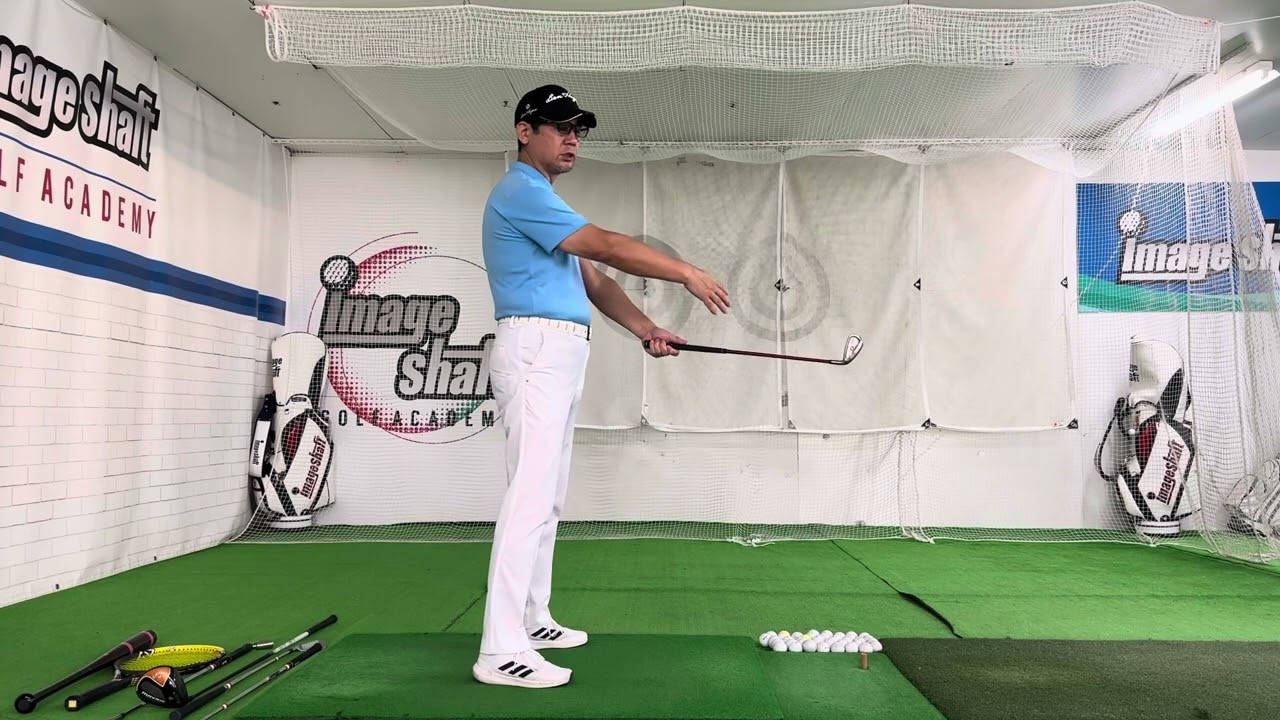 イメージシャフト・japanese golf swing - YouTube