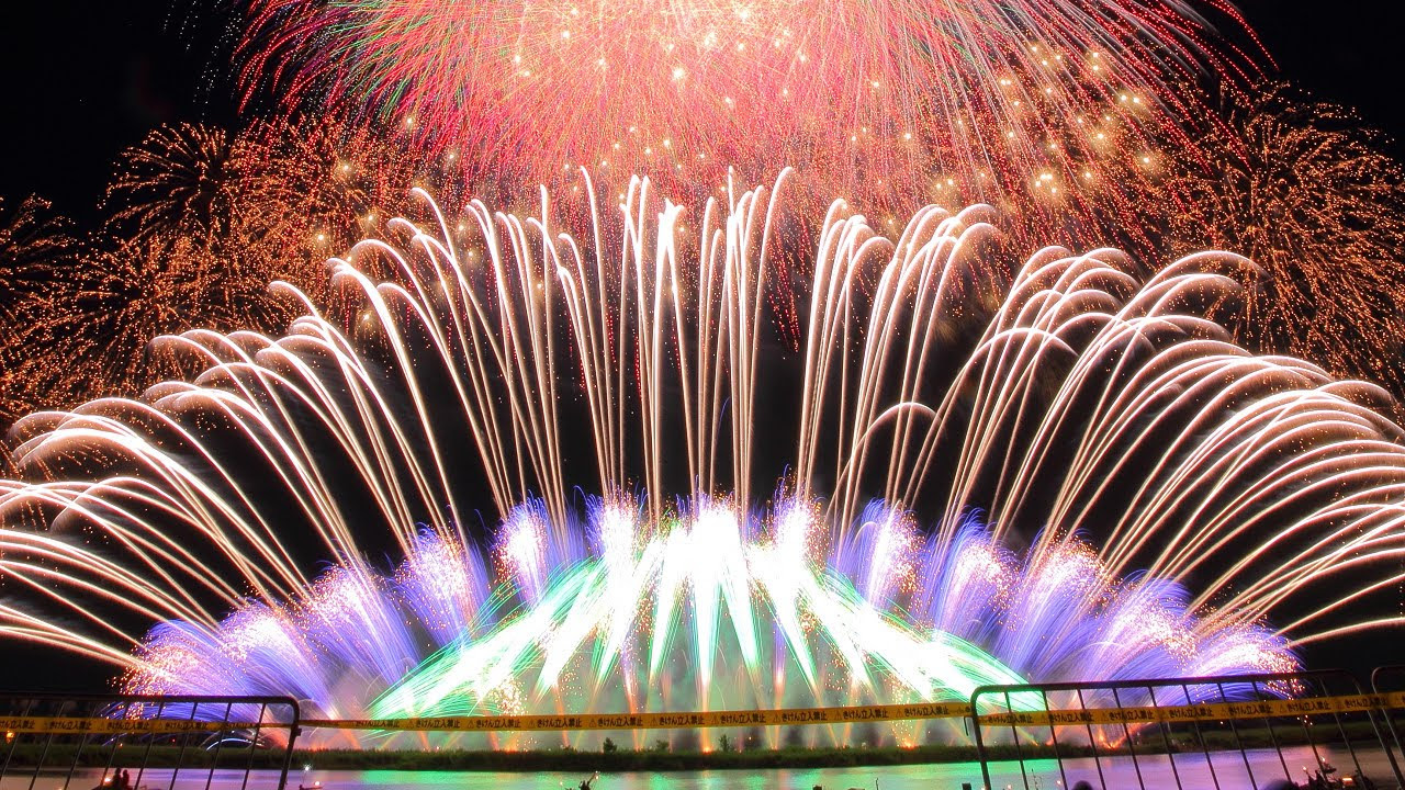 4K】2015 桑名水郷花火大会 NTN超特大仕掛 第1部～第3部通しバージョン