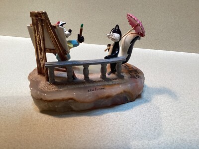 サイン入】Ron Lee ペペ・ル・ピュー&ペネロ ワーナーブラザーズ Ron