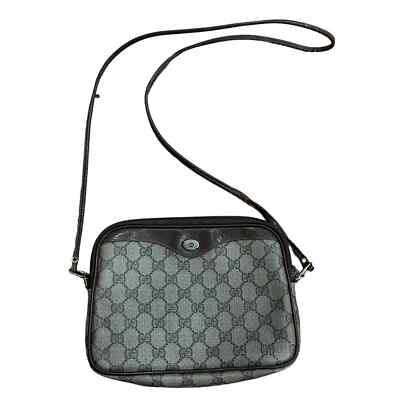 VINTAGE 80s Gucci GG Supreme crossbody bag Accessory Collection | eBay