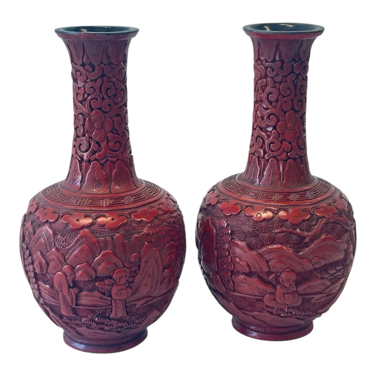 中国美術 紅釉花瓶 賞瓶 DT618 中国美術 紅釉花瓶 賞瓶 DT618 陶瓷红色