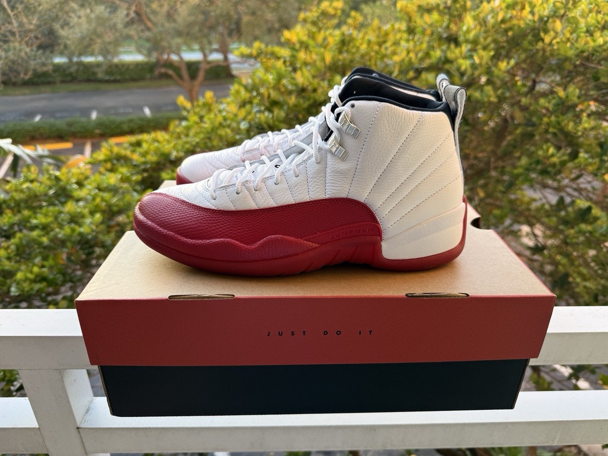 Jordan 12 Retro 'Cherry (2023)' Sneakers Size 10.5, VVVNDS/OG