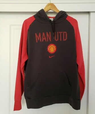 Vintage Nike Manchester United Hoodie Men Size XL | eBay