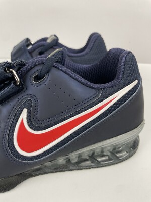Nike Romaleos 2 Obsidian Blue Red Weightlifting Shoes 476927-460