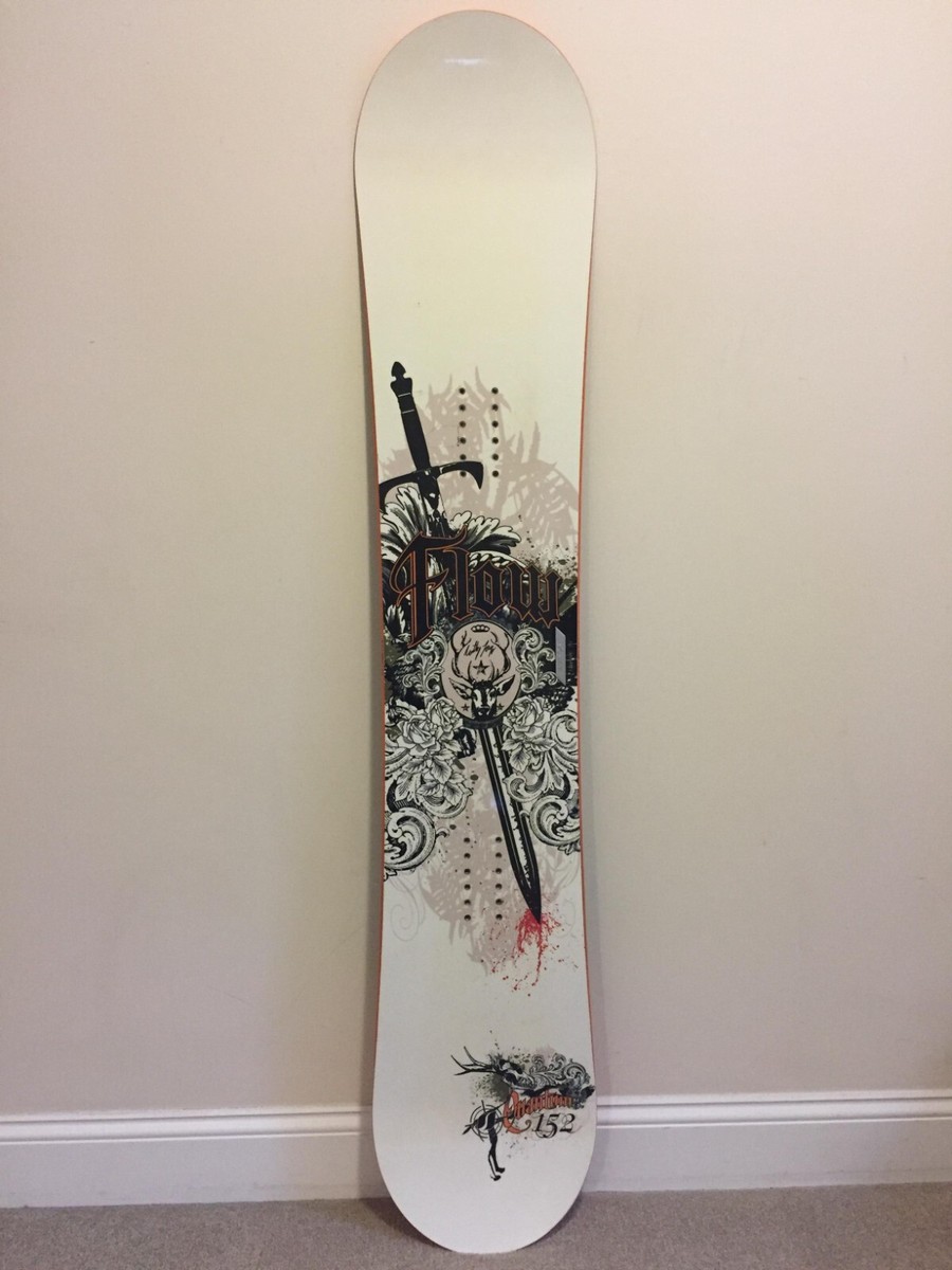 FLOW Quantum Signature 152cm Snowboard Deer Stag Elk Design | eBay