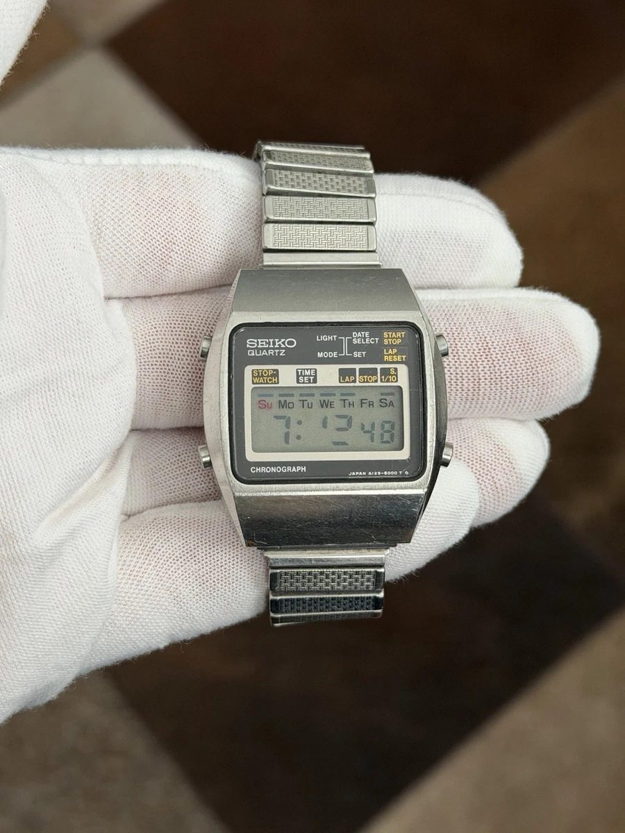 Seiko Digital Vintage Wristwatches for sale - eBay