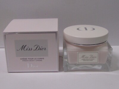 Miss Dior by Christian Dior For Women 5.1 oz Fresh Body Cream New