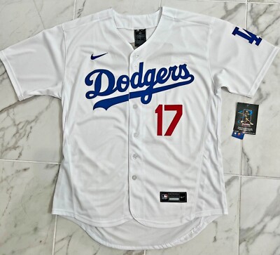 Shohei Ohtani Los Angeles Dodgers #17 Adult M L XL 2XL White Blue