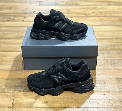 New Balance 9060 Triple Black U9060BPM Mens, Women's, Kids size