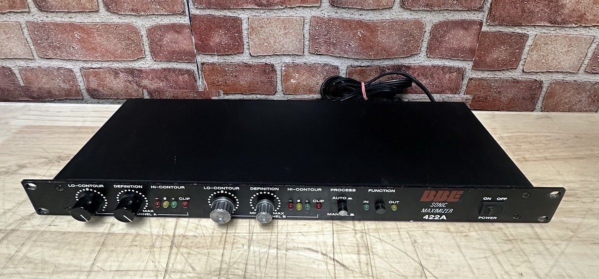 BBE Sonic Maximizer 422A Rack Mount Pro Audio (Read) As Is | eBay