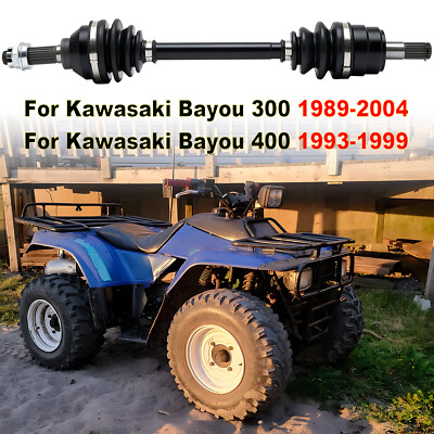 For Kawasaki KLF300 Bayou 4x4 1989-2004 / KLF400 Drive Axle Front