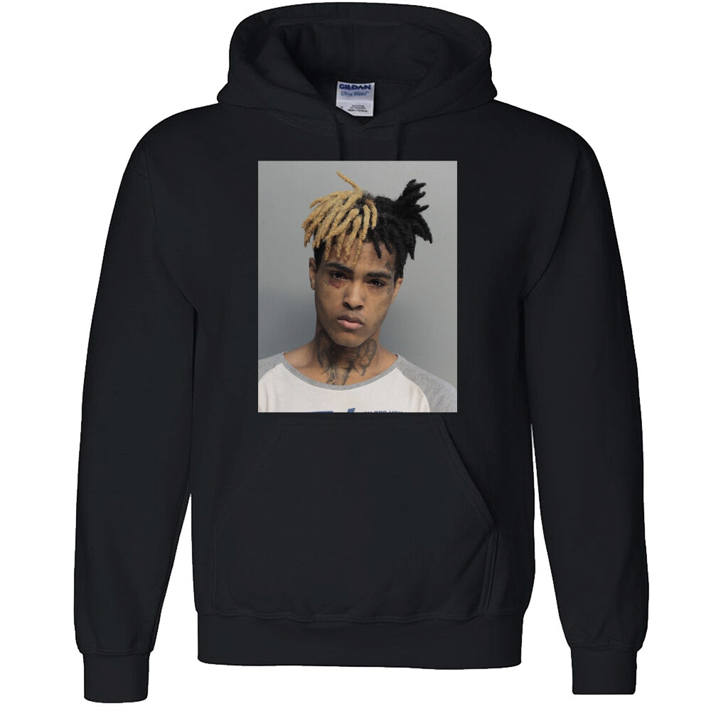 🔥 XXXtentacion Mugshot Inspired Hoodie Heartbreak Revenge Vibes