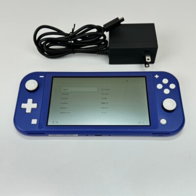 Refurbished Nintendo Switch Lite Blue Console & Charger Region