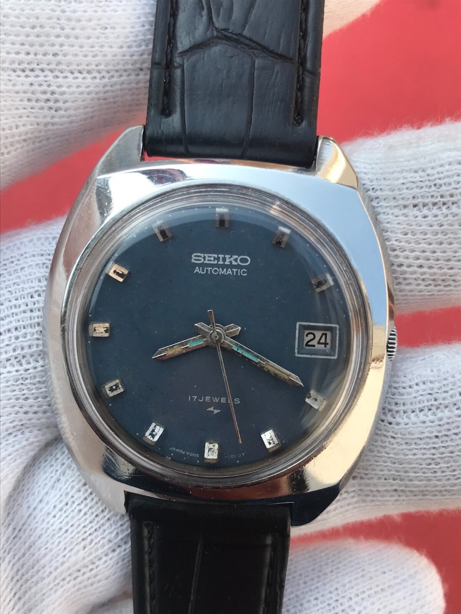 Vintage Seiko 5 Automatic 17 Jewels 7005-8042 Japan Men's Watch | eBay