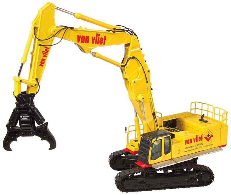 NZG 781-01 Hitachi ZX1000K-3 2PB Demolition Excavator VAN VLIET 1