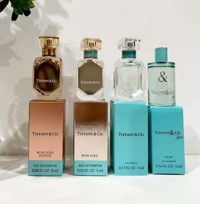Tiffany & Co. 4 Mini Perfume Bottle Set | eBay