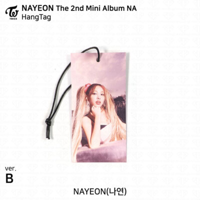 TWICE Nayeon The 2nd Mini Album NA Digipack Photocard Postcard