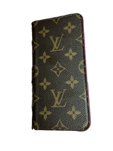 Authentic Louis Vuitton Black Trunk Monogram Case Cover For Apple