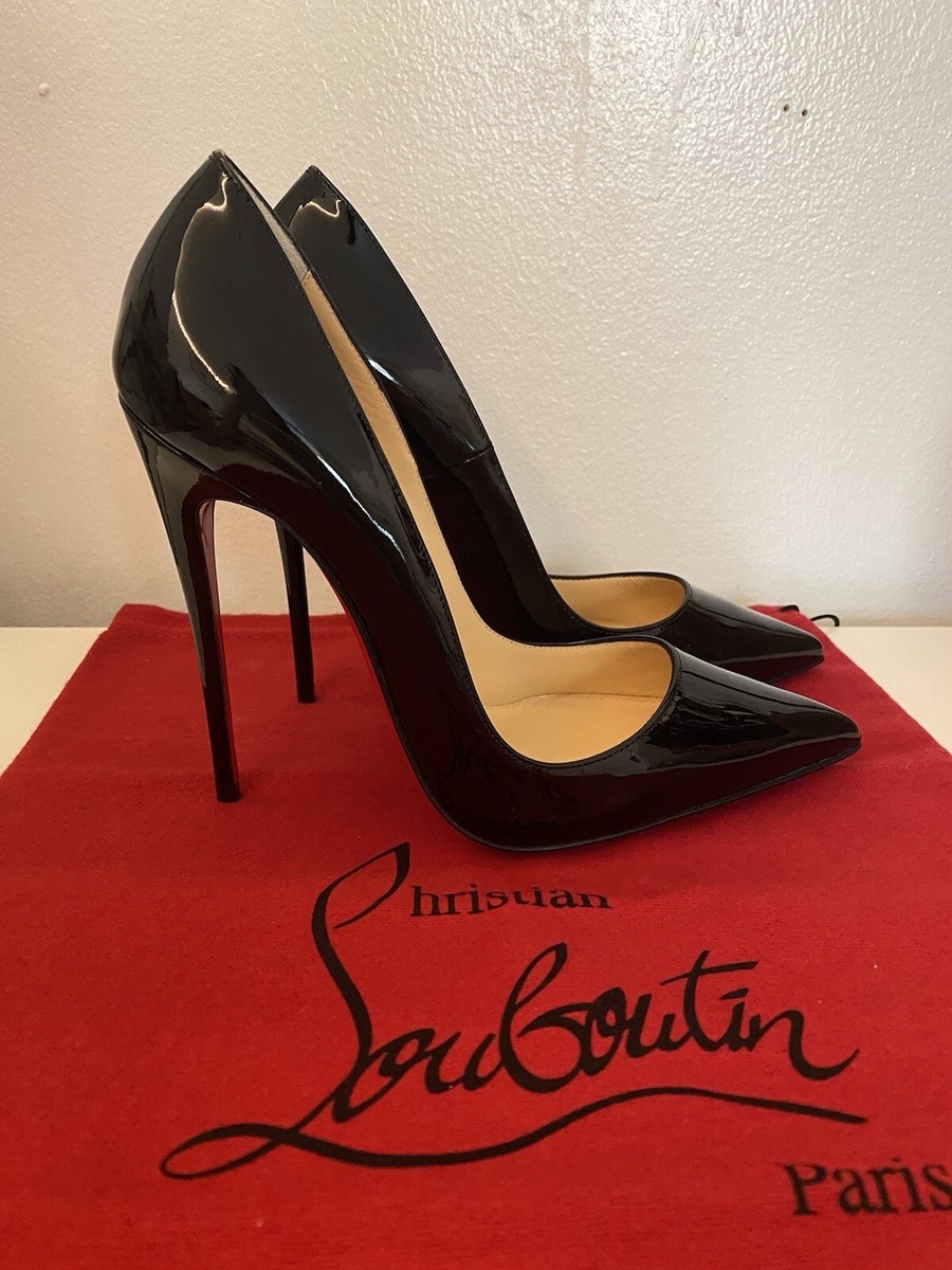 Christian Louboutin So Kate Pointed Toe Pump - Black, US7.5 (37 1